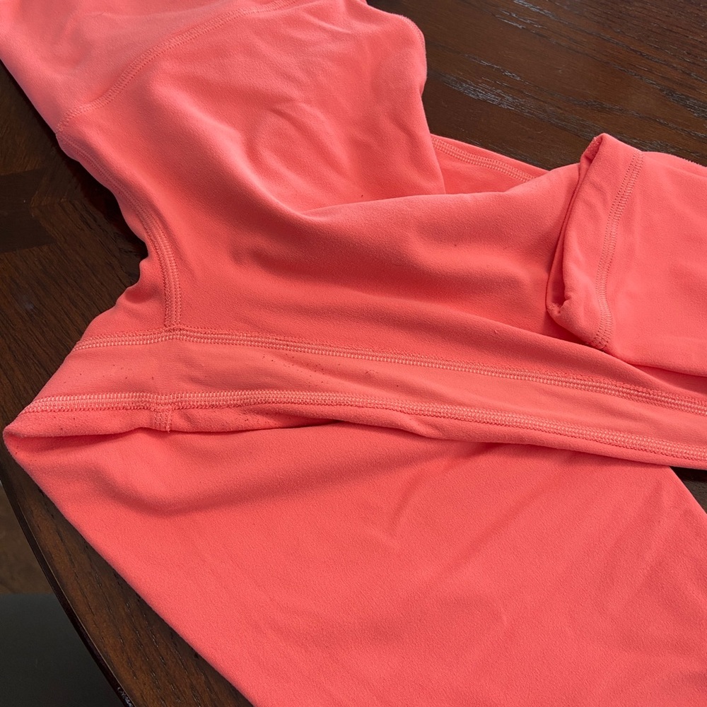 Lululemon Raspberry Cream 28 Length Double Lined … - image 4